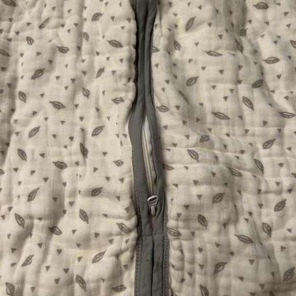 Molis & Co Muslin Baby Sleepsack Sleep Blanket XL Extra Large Gray & White (4) - Picture 10 of 10